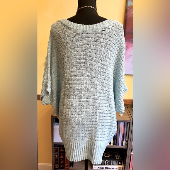 Light Blue Sleeveless Sweater NWT - Picture 2 of 6